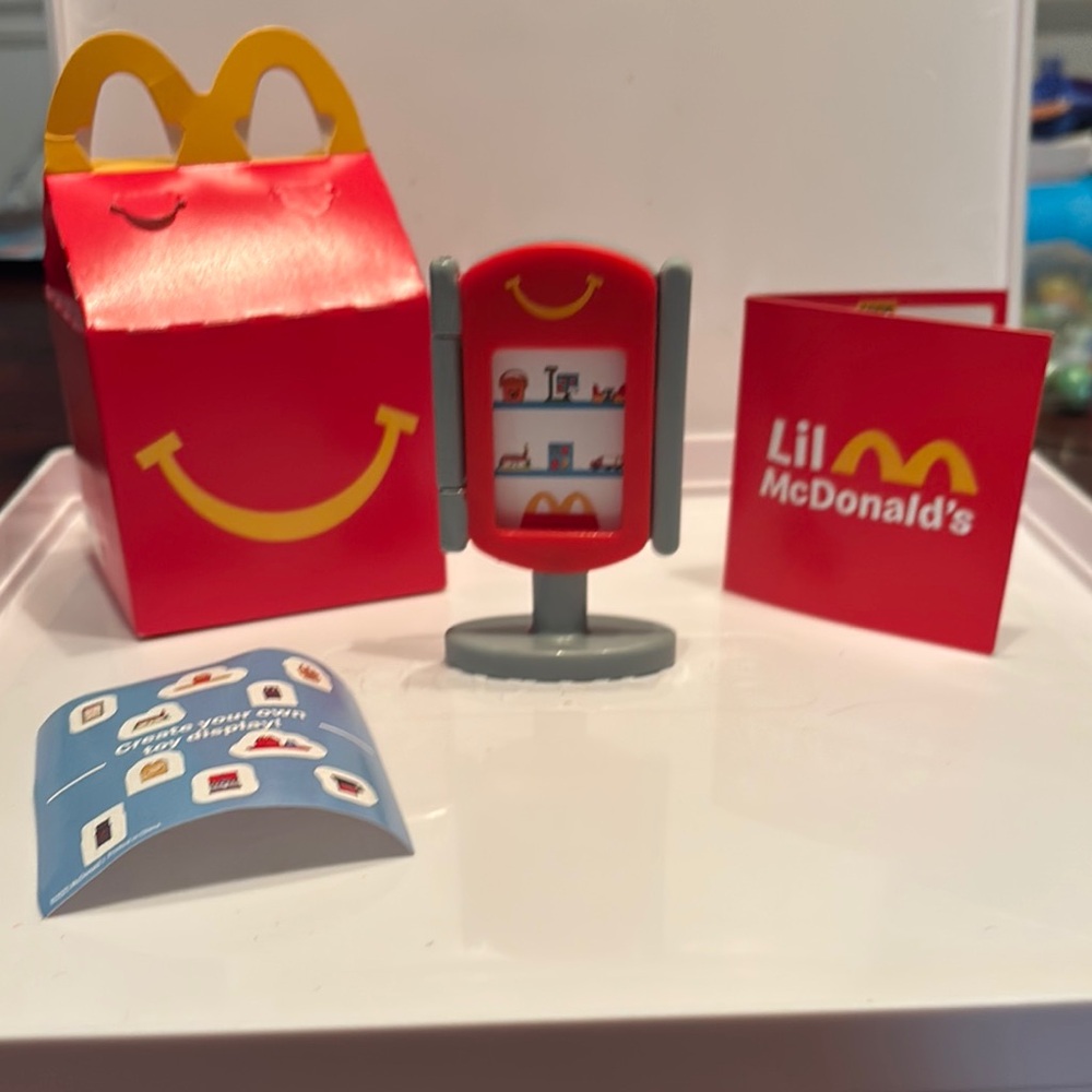 McDonald's Happy Meal Toy 2025 Mini Toy Display NIB